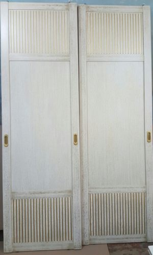 Двери для шкафа купе с фрезеровкой Белореченск